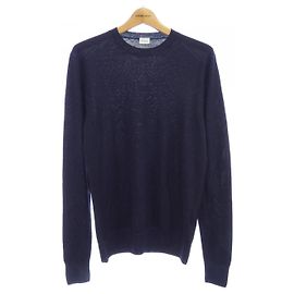 Autre Marque Aspesi Wollstrick Blau Marineblau