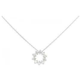 Autre Marque Collana con diamanti Au750 Argento