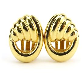 Orecchini Christian Dior D'oro