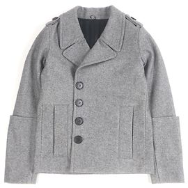 Dior HOMME Wool Coat Grey