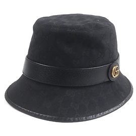 Chapeau Gucci en polyester Noir