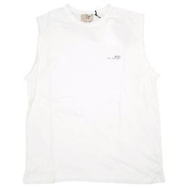 Autre Marque Top sem mangas de algodão N21 Branco