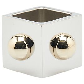 Hermès Cube Collier de Chien Schalring Silber