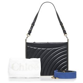 Chloé Bolsa 2 em 1 de couro Chloe Roy Preto
