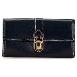Cartera larga Sarah Utah de Louis Vuitton Azul Otro
