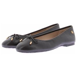 Ralph Lauren Sapatilhas pretas de couro Preto