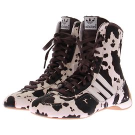 Adidas Baskets "Rasant Mid" motifs vache Blanc