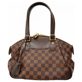 Louis Vuitton Damier Verona PM Ebene Handbag N41117 Damier ebene