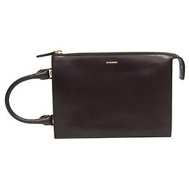 Bolsa Tootie Jil Sander Roxo escuro