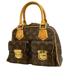 Bolsa Louis Vuitton Monogram Manhattan PM Marrom