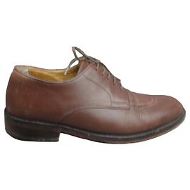 Autre Marque Derby Clerget in pelle marrone Marrone