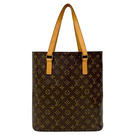 Bolsa tote de couro Monogram Vavin da Louis Vuitton Marrom