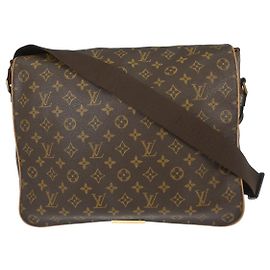 Louis Vuitton Abbesses Messenger Bag Monogram Canvas Brown