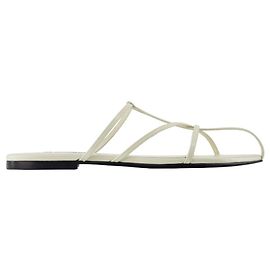 Sandalen - Jil Sander - Leder - Weiß Weiß