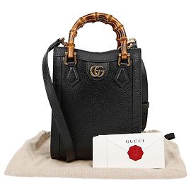 Gucci Borsa a spalla Diana Mini Tote Nero