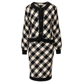 Valentino Garavani Valentino Studio Checkered Wool Set - '90s Multiple colors