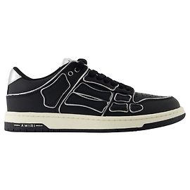 Baskets Skel Top Low - Amiri - Cuir - Noir Noir