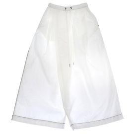 PANTALONES KARATE Marni de Algodón Blanco