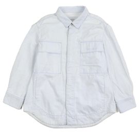 Autre Marque OVERCOAT Denim Jacket Cotton Jacket Blue Light blue