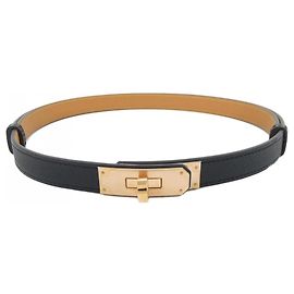 Hermès Hermes Kelly 18mm Belt Black