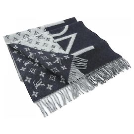 Louis Vuitton LV Split M70924 Schal Braun Schwarz