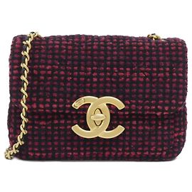 Borsa a Spalla Chanel AS5026 Nero Rosso