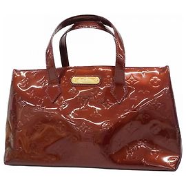Louis Vuitton Vernis Wilshire PM Tote Bag Rot