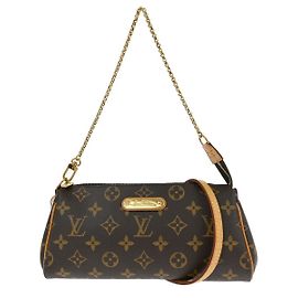 Louis Vuitton Eva Handtasche aus Monogramm-Canvas Braun
