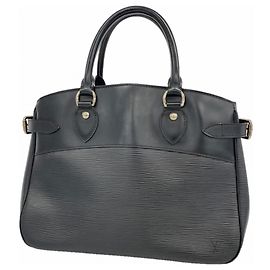 Borsa a mano Passy PM Epi di Louis Vuitton Nero