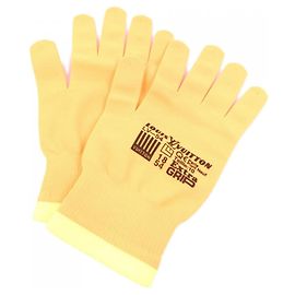 Kurze Handschuhe Louis Vuitton Beige Gelb