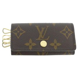 Louis Vuitton Monogram Multicle M69517 Key Case Brown Monogram