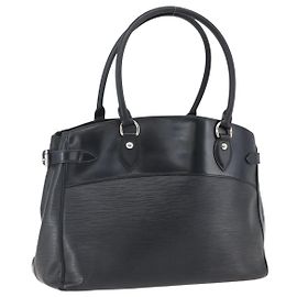 LOUIS VUITTON Borsa a Mano Epi Passy GM Nera M59252 LV Auth hk3448 Nero