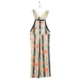 Manoush Multicolored linen overalls Multiple colors