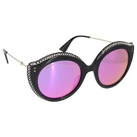GUCCI Sunglasses plastic Black Auth BA10538V Black
