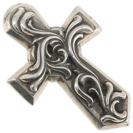 Pendente Grande Croce Vulcan Chrome Hearts Ag925 Argento Auth 169929SM Argento