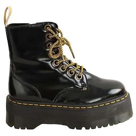 Dr. Martens Botas pretas de amarrar Preto