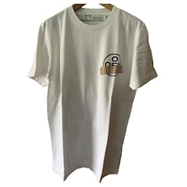 Off White Camiseta Off-White "Main Label" Tape Blanco Otro