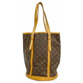 Borsa Tote Bucket GM Monogram Louis Vuitton Marrone