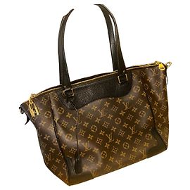 Louis Vuitton Monogram Empreinte Handbag Brown Black