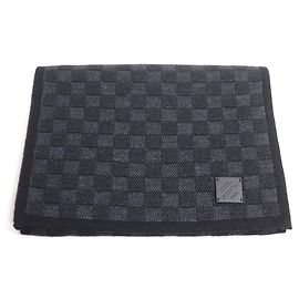 Sciarpa Louis Vuitton Neo Petit Damier Nero Nero