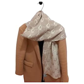 Sciarpa Dior Monogram Beige Beige