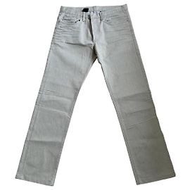 Dior Beige Cotton Pants Beige