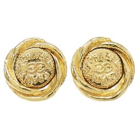 Orecchini a clip in oro Chanel D'oro