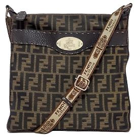 Fendi Messenger Selleria Zucca Marrone
