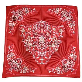 Sciarpa Cartier in seta rossa Rosso