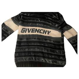 Wollpullover von Givenchy für Herren Schwarz Weiß