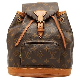 Louis Vuitton Monogram Montsouris PM Rucksack Braun Monogramm