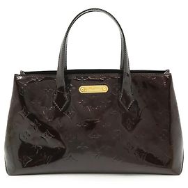 Sac à main Louis Vuitton Monogram Vernis Wilshire PM Autre Bordeaux