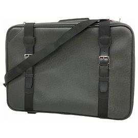 Louis Vuitton Taiga Satellite 53 Boston Bag in Ardoise Grey