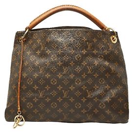 Louis Vuitton Monogram Artsy MM Tote Bag Braun